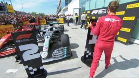 El enfado de Sebastian Vettel en el Gran Premio de Canadá de la Fórmula 1