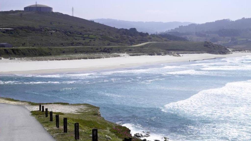 Playa de Sabón, en Arteixo