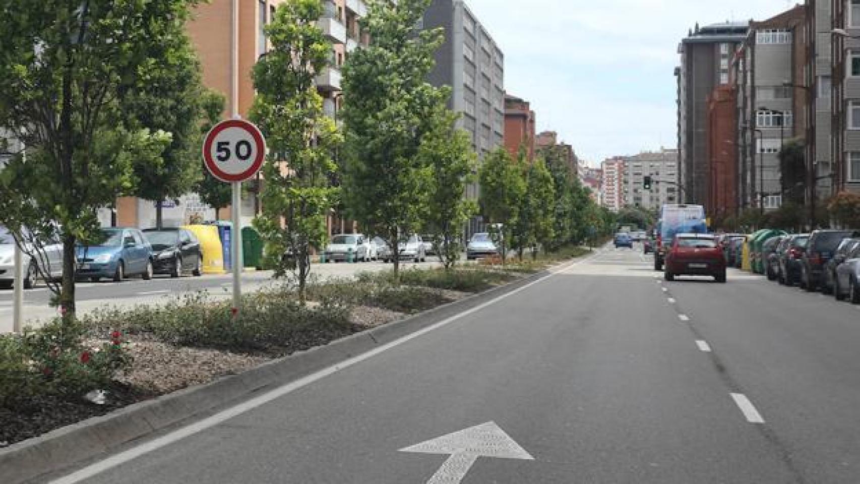 Avenida de Portugal, donde la mujer tenía su vivienda.