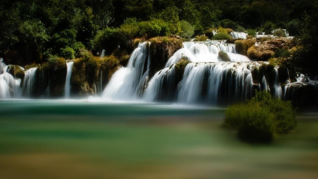 Cascada Parque Nacional Krka.