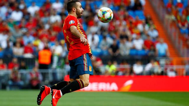 Carvajal ante Suecia con La Selección