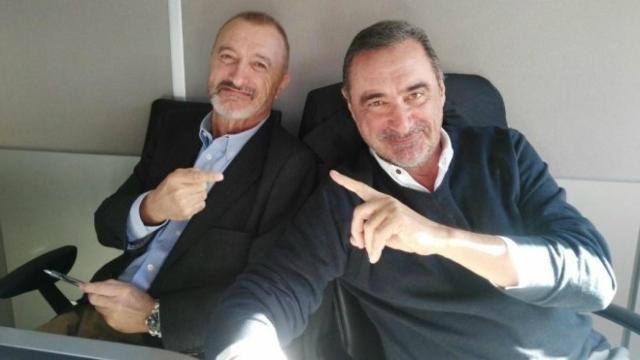 Pérez-Reverte y Carlos Herrera.