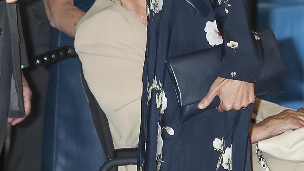 Detalle de los tacones de Magrit que ha lucido la reina Letizia.