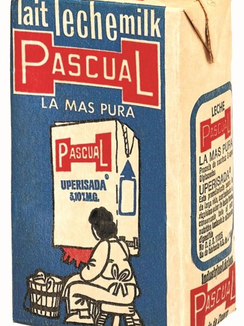 Primer brik de leche de 1973.