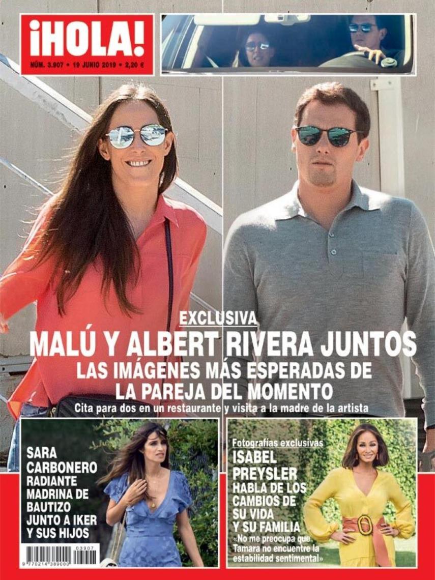 Portada de la revista '¡HOLA!' de este miércoles.