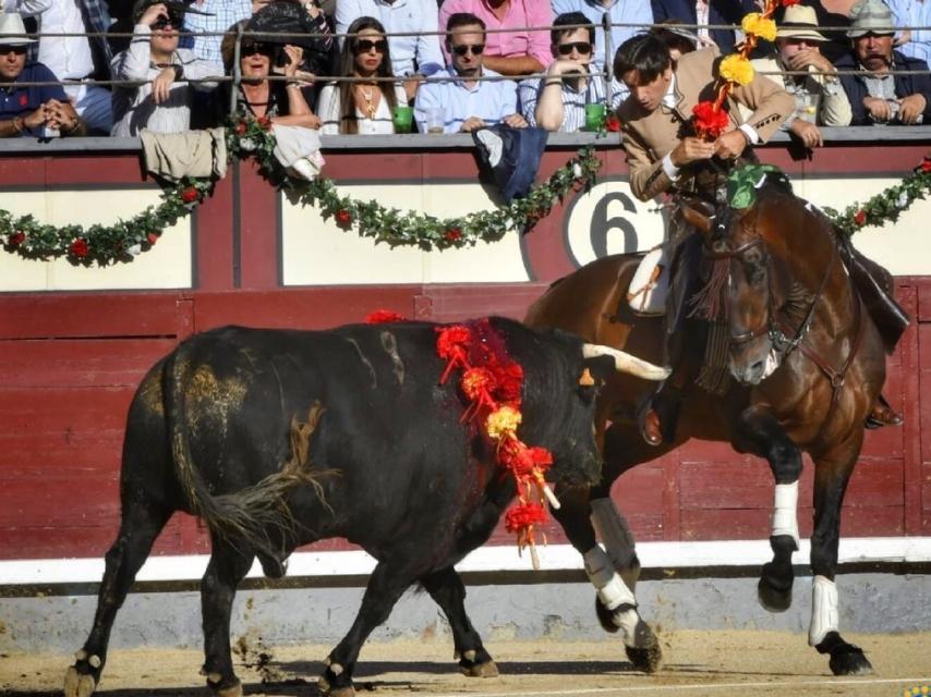 El rejoneador Diego Ventura