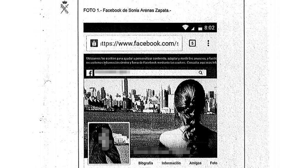 Perfil falso creado para acceder a sus amigos y distribuir las imágenes sexuales