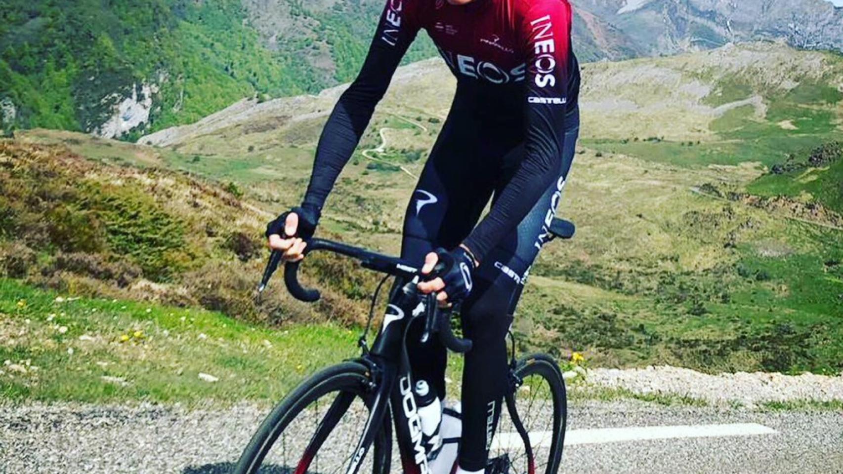 Chris Froome. Foto: Twitter (@chrisfroome)