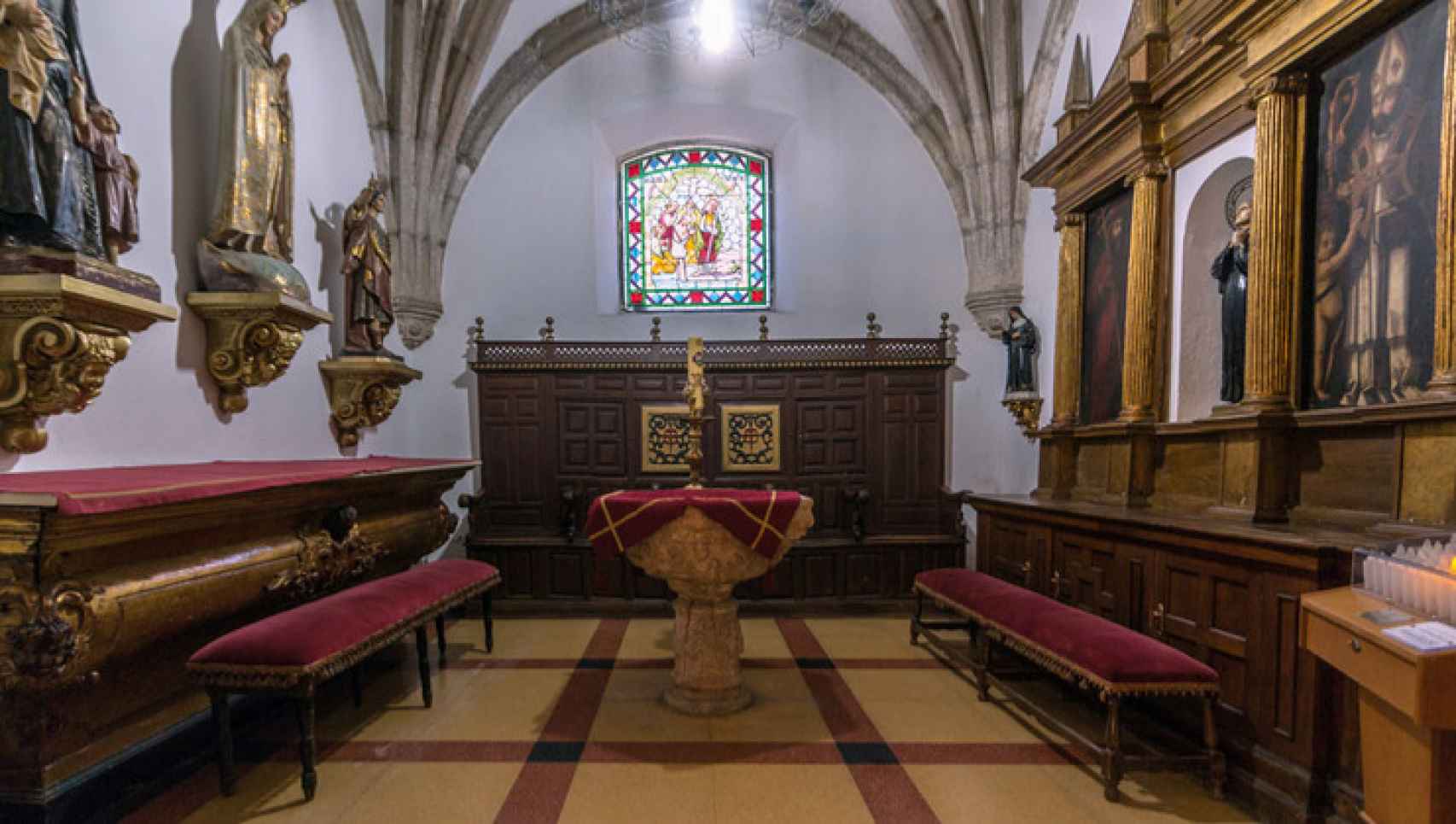Interior de la Catedral de Santa María.