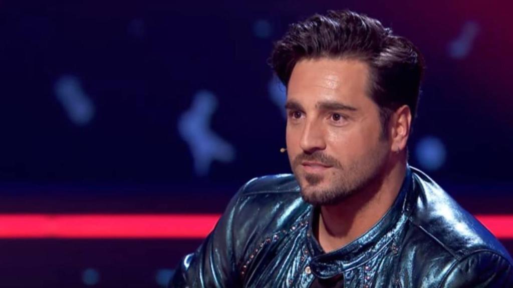 David Bustamante durante el último programa de 'La Voz Senior'.