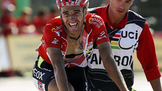 Juanjo Cobo en una carrera.