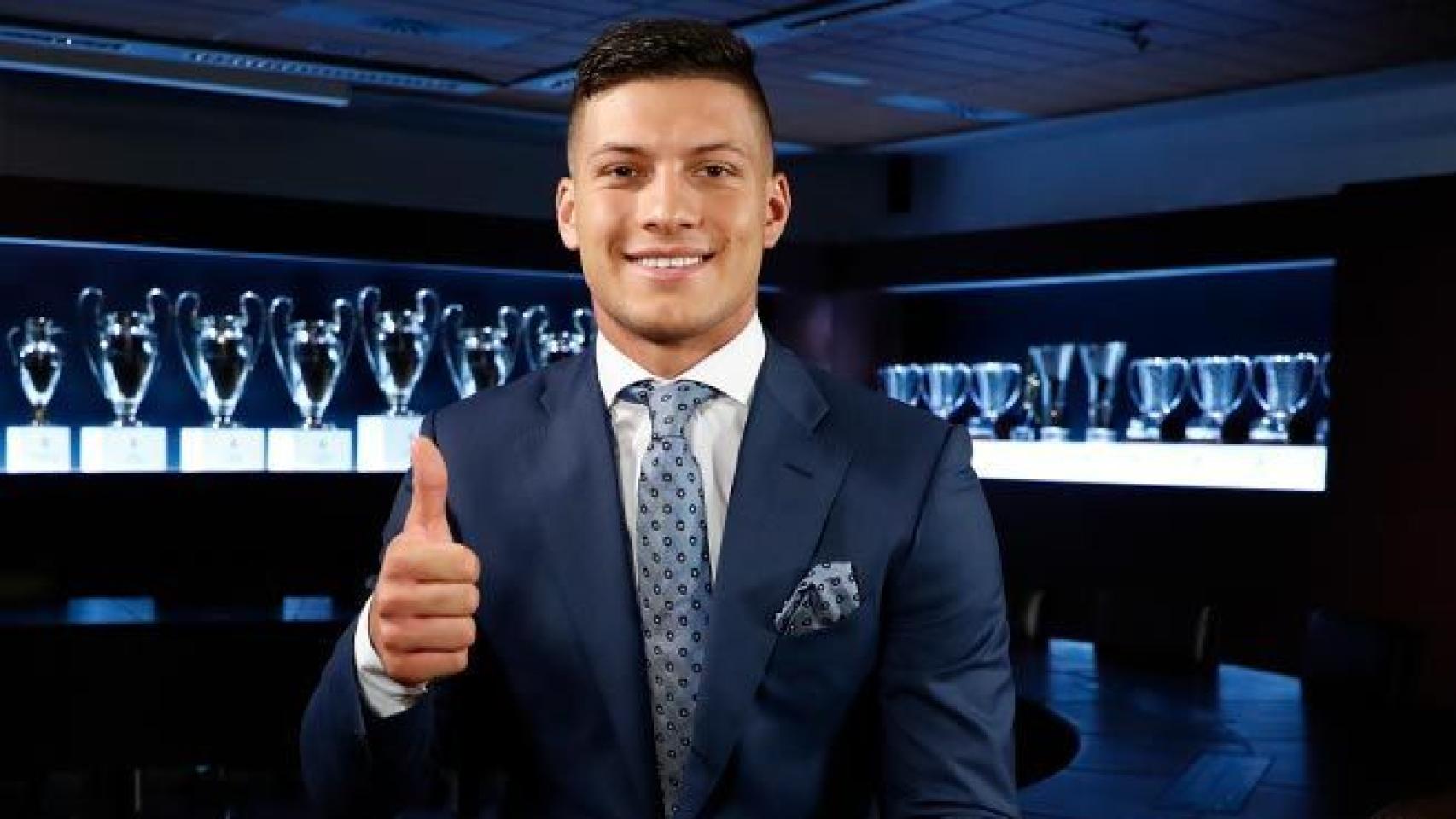 Luka Jovic, futbolista del Real Madrid