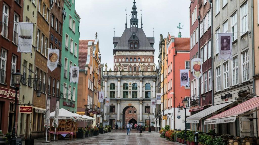 La ciudad polaca de Gdansk.