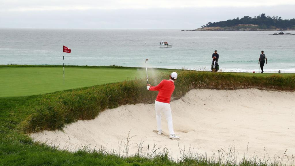 Justin Rose, en el US Open de golf 2019