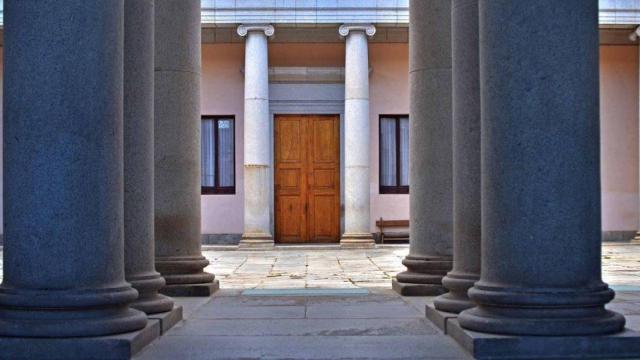 Patio del espectacular Palacio de Lorenzana, uno de los edificios que serán visitados el martes próximo