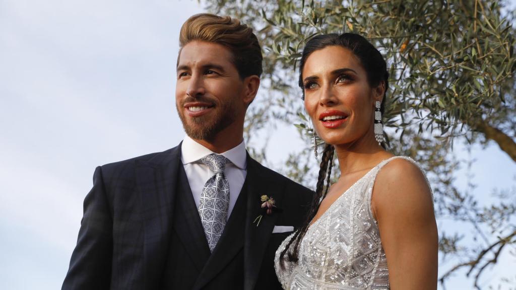 Sergio Ramos y Pilar Rubio contrajeron matrimonio este sábado en Sevilla.