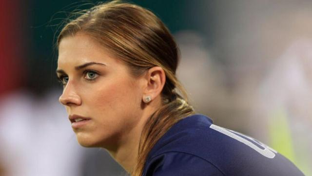 Alex Morgan, internacional de la selección femenina de fútbol de EEUU