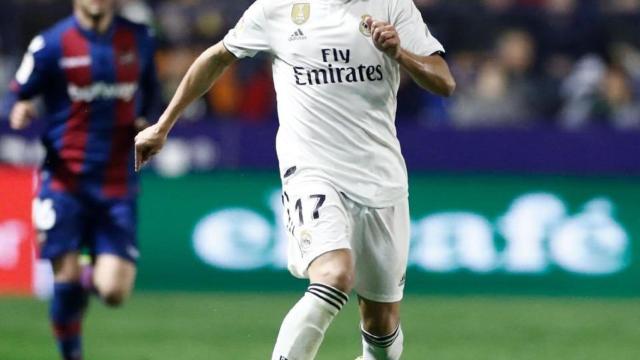 Lucas Vázquez con el Real Madrid. Foto: Twitter (@Lucasvazquez91)