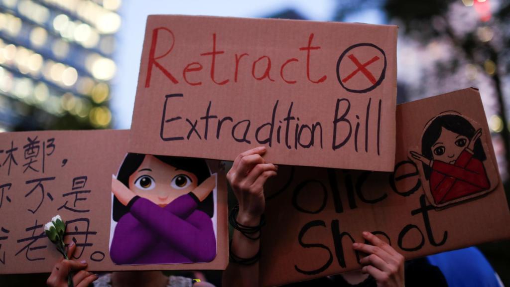 Las protestas en Hong Kong.