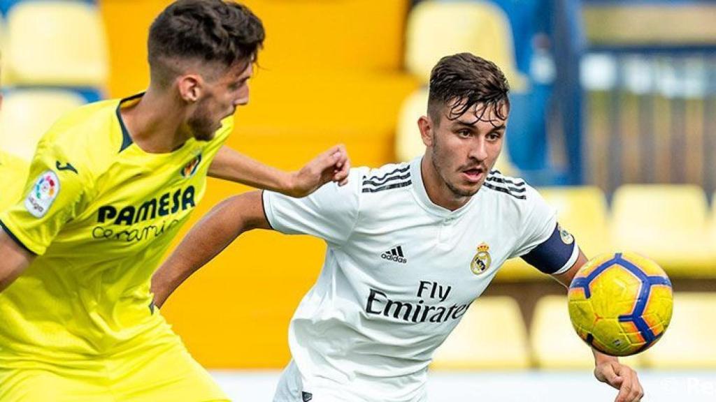 El Juvenil A del Real Madrid ante el Villarreal en la Copa del Rey