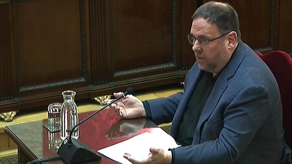 El exvicepresidente del Govern procesado por el 1-O, Oriol Junqueras.