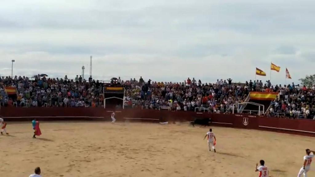 En la Plaza de Toros de Benavente se estaba celebrando  la eliminatoria de la Liga del Corte Puro.