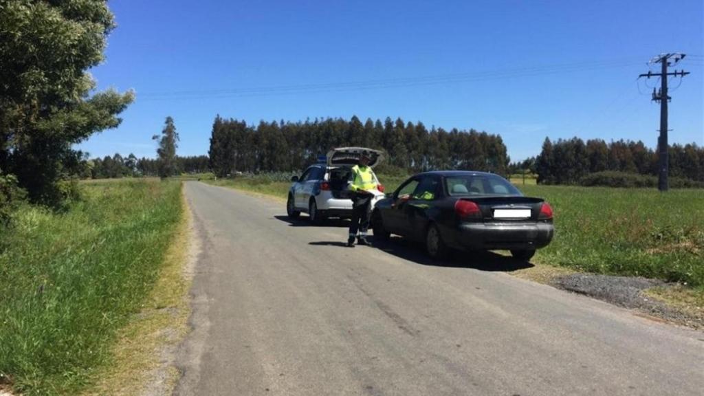 Interceptado un vecino de Carballo a 157 km/h en un tramo limitado a 50