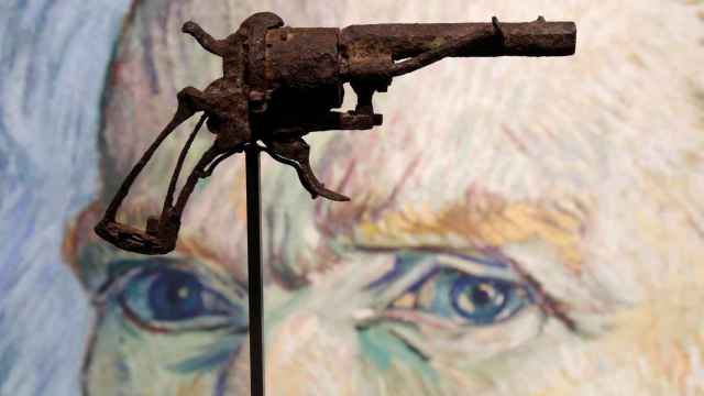 La pistola con la que supuestamente se suicidó Van Gogh.
