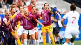 Selección de fútbol femenino de Inglaterra. Foto: Twitter (@lionesses)