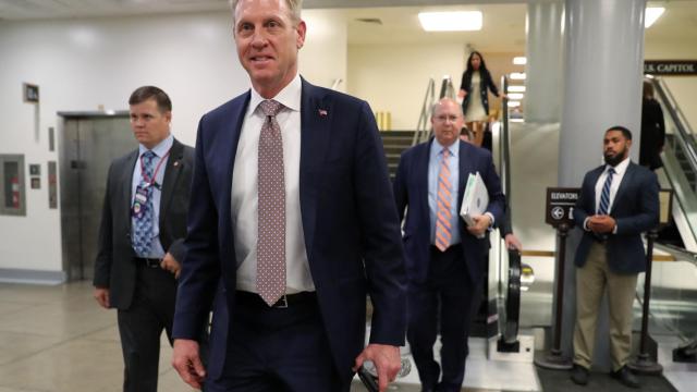 Patrick Shanahan, hace unos días