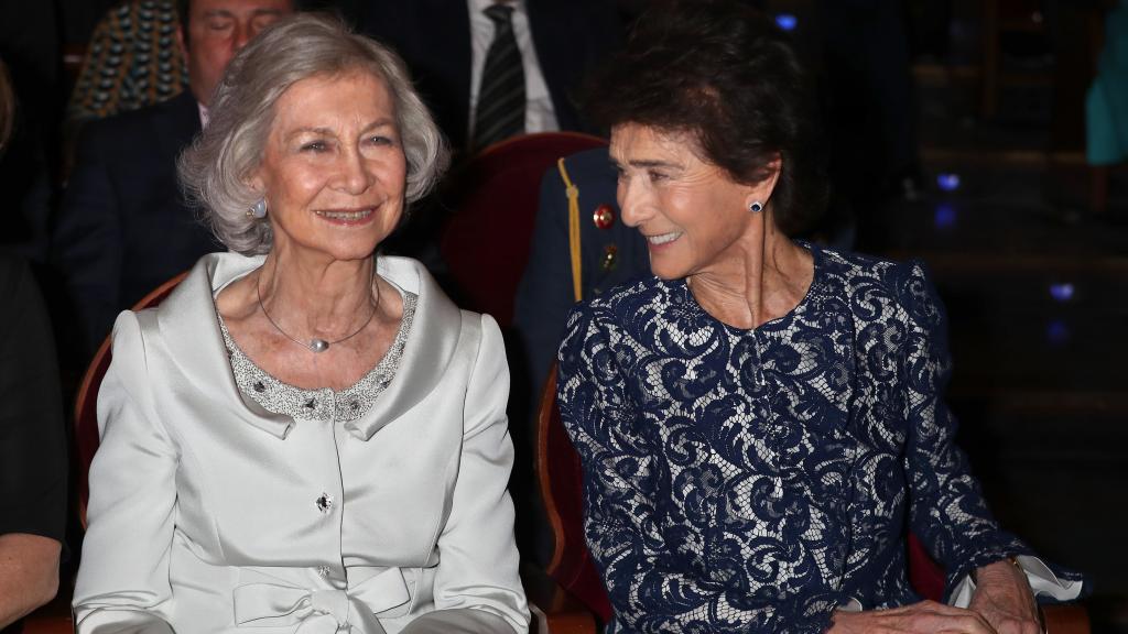 La reina Sofía  ha presidido la ceremonia de clausura de la Escuela Superior de Música.