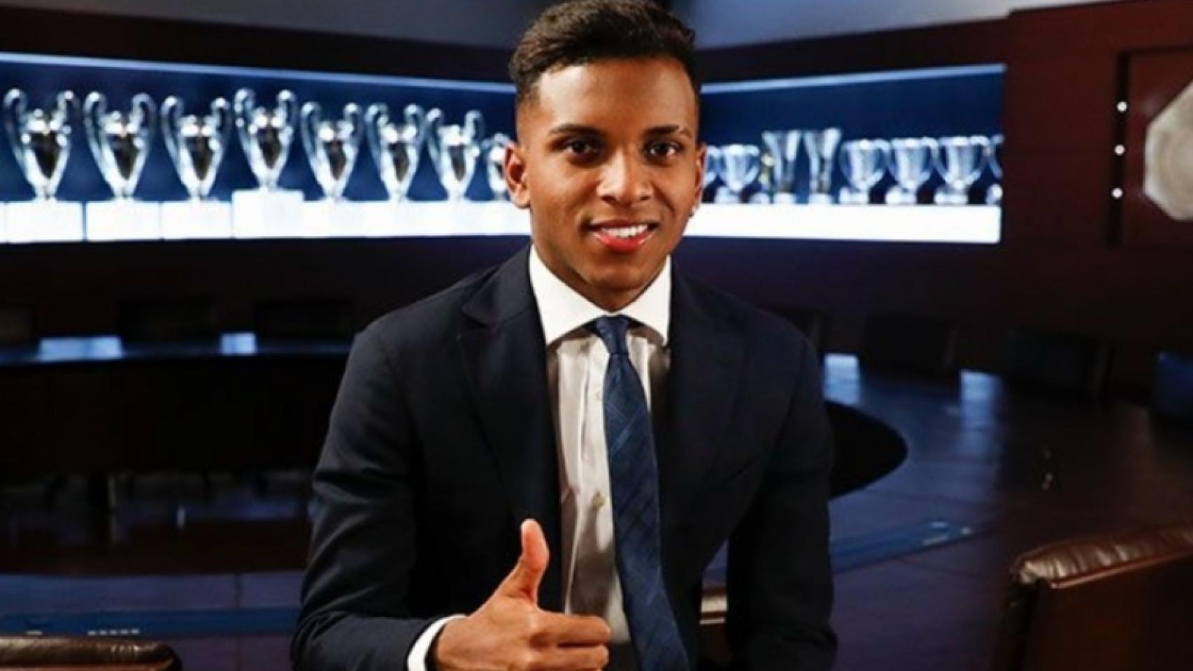 Rodrygo, futbolista brasileño del Real Madrid