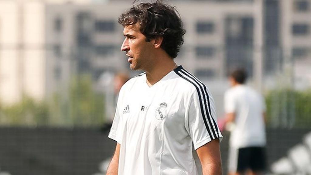 Raú, entrenador del Castilla