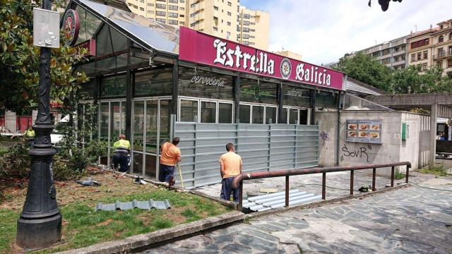 El Concello de A Coruña tapia el Remanso tras un nuevo incendio