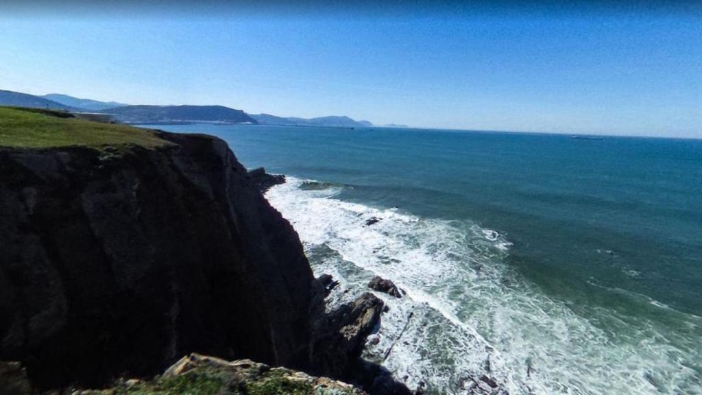 Imagen de los acantilados de La Galea, en Getxo (Vizcaya).