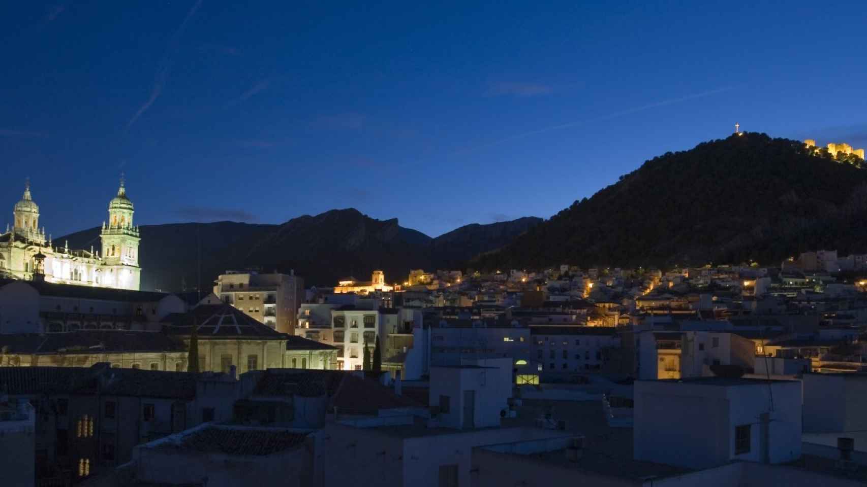 Una vista de Jaén.