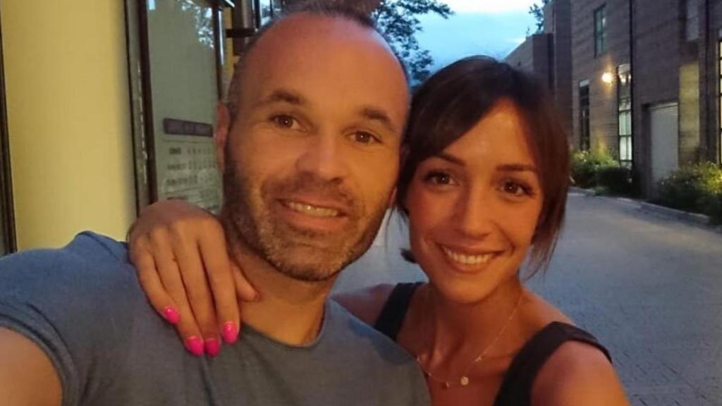 Andrés Iniesta y Anna Ortiz en una imagen de su Instagram.