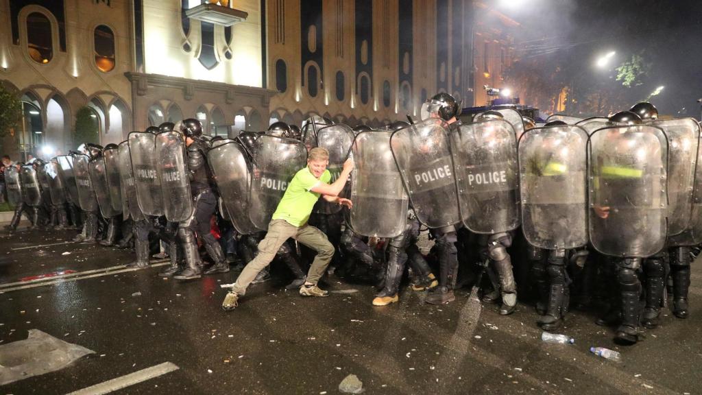 Disturbios en Georgia