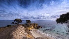 El paisaje costero que ofrece Tasmania.