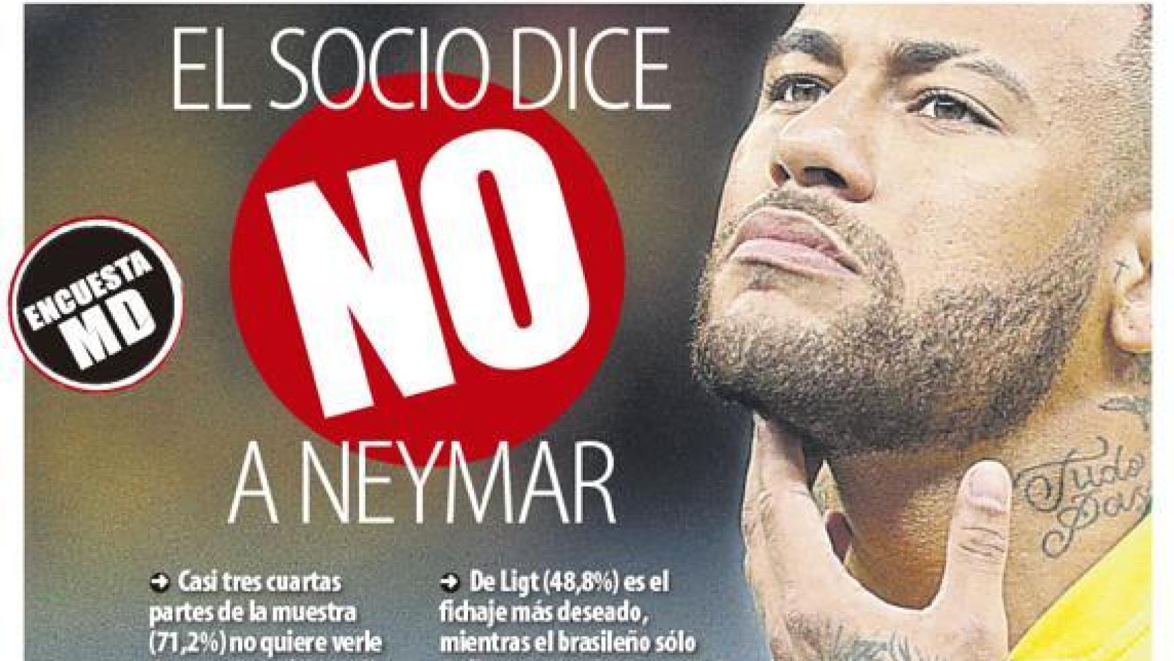 La portada de Mundo Deportivo (22/06/2019)