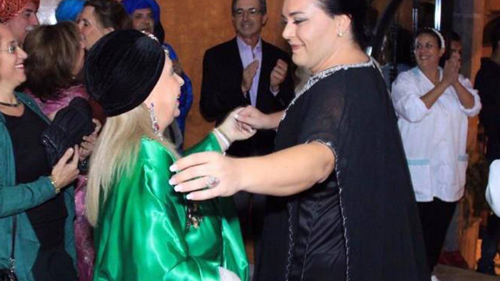 Falete, durante una fiesta en la ciudad marroquí