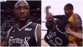 Lamar Odom, el NBA que esquivó la muerte, vuelve a jugar