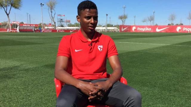 Joao Maleck, jugador del Sevilla Atlético. Foto: sevillafc.com