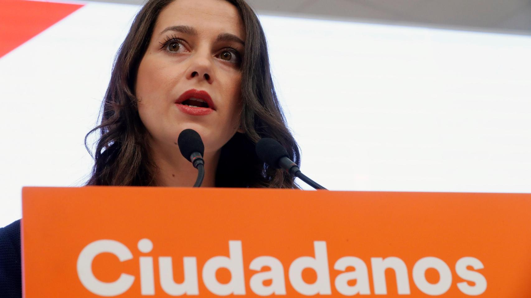 Inés Arrimadas, portavoz de la Ejecutiva de Ciudadanos.