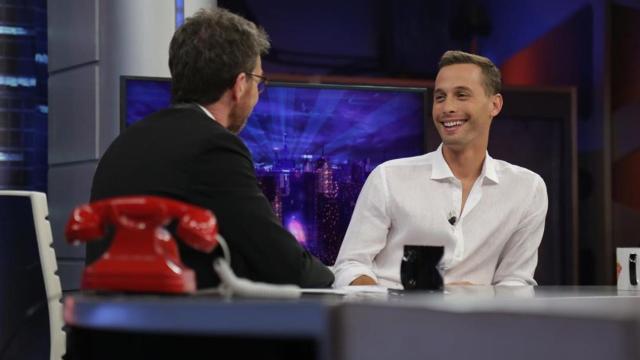 Sergio Canales en su visita a 'El Hormiguero'.