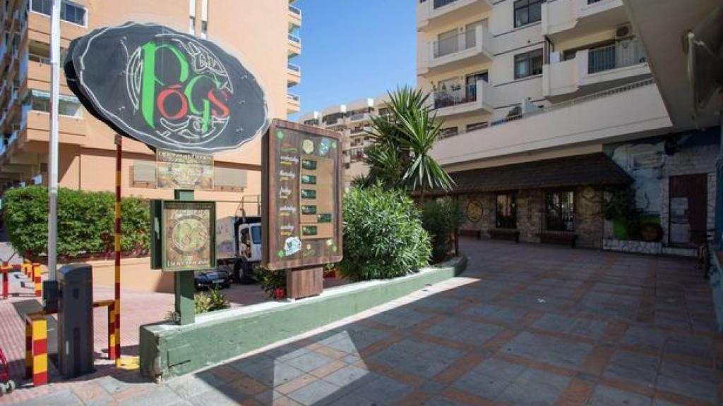 El pub Pogs Music Bar, en Fuengirola (Málaga).