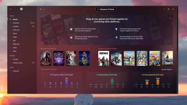 gog galaxy 8