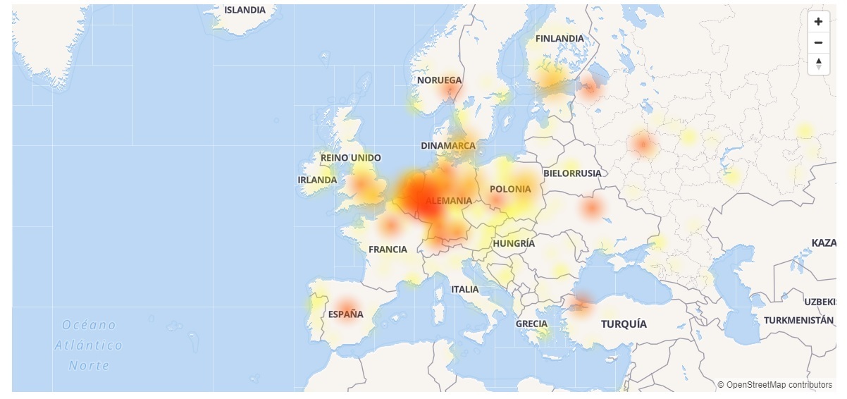 Mapa fallos Steam