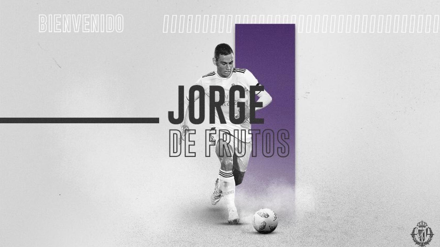 Jorge de Frutos se marcha cedido al Valladolid