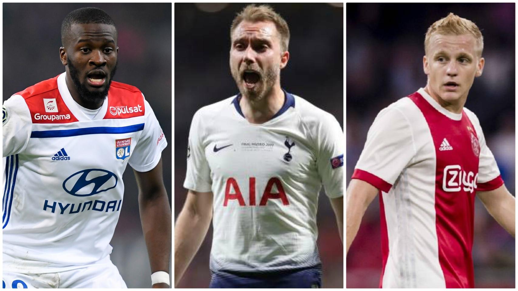 Ndombélé, Eriksen y Van de Beek